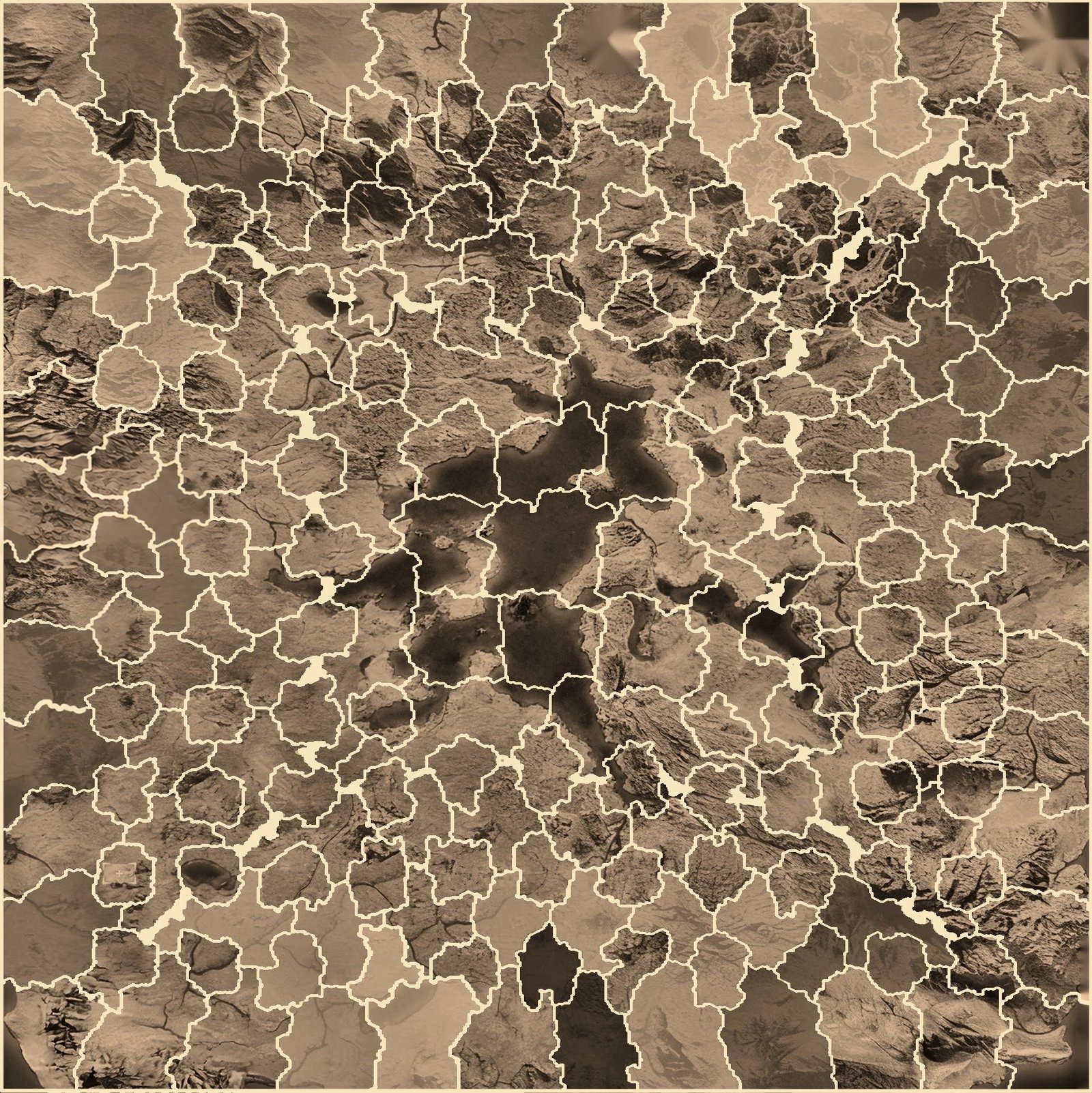Clean Lost City Golden Sands territory map